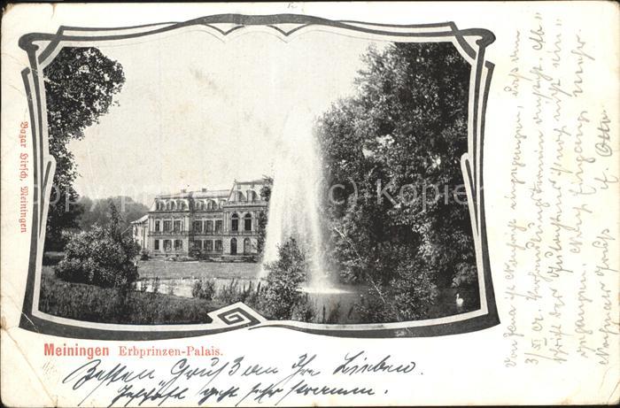 Meiningen Thueringen Erbprinzenpalais