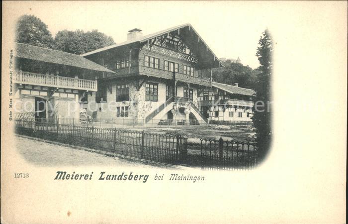 Meiningen Thueringen Meierei Landsberg