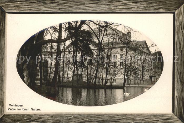 Meiningen Thueringen Partie im Englischen Garten