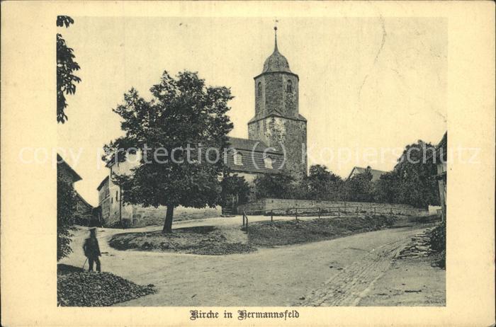 Meiningen Thueringen Hermannsfeld Kirche