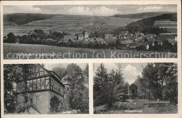 Richelsdorf Schloss Kriegerehrung