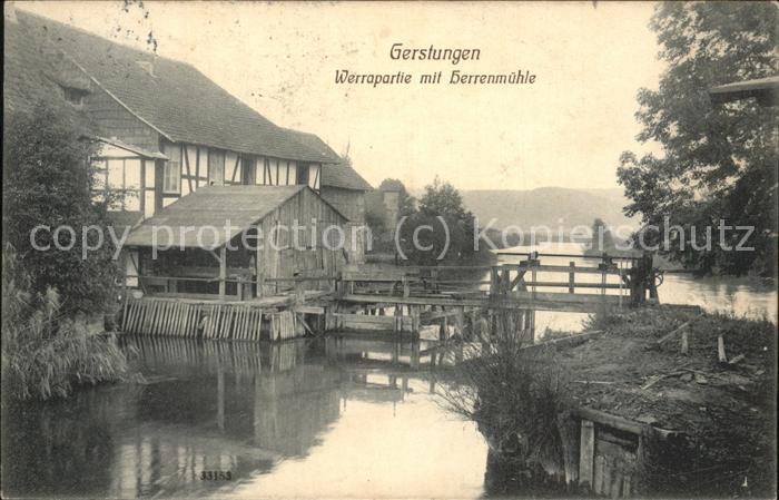 Gerstungen Werrapartie mit Herrenmühle