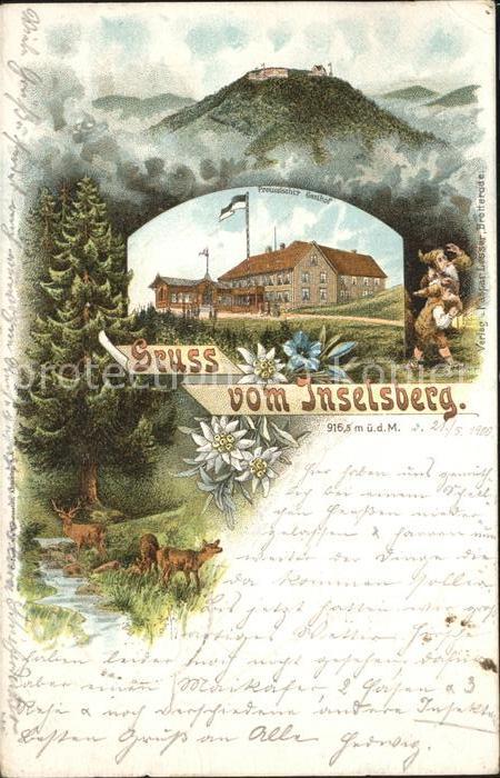 Inselsberg Schmalkalden Preussischer Hof