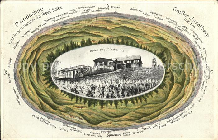 Inselsberg Schmalkalden Hotel Preussischer Hof