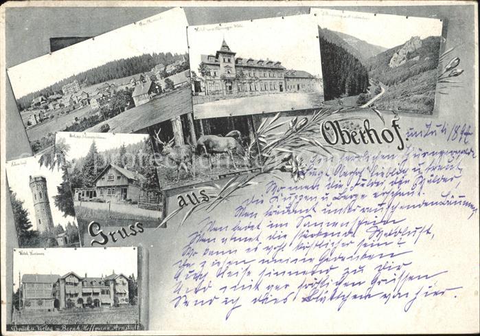 Oberhof Thueringen Ansichten