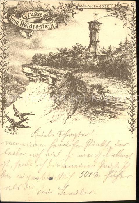 Treffurt Werra Heldrastein Turm