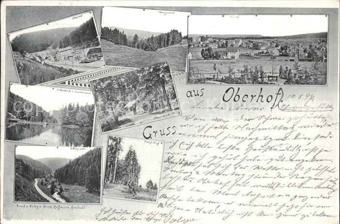 Oberhof Thueringen Ansichten