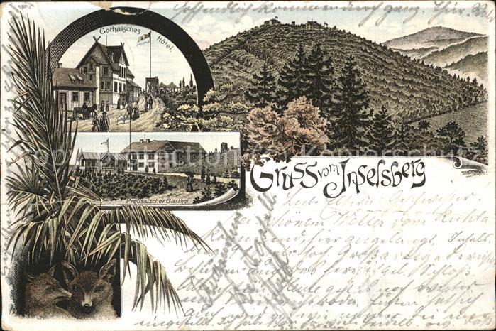 Inselsberg Schmalkalden Gothaisches Hotel Preussischer Gasthof