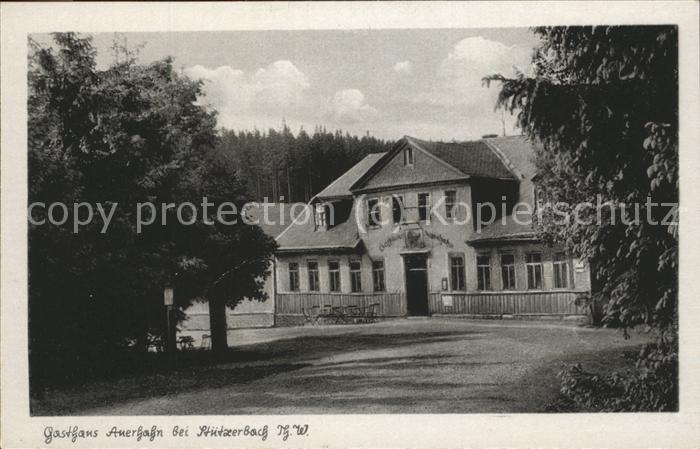 Stuetzerbach Gasthaus Auerhahn