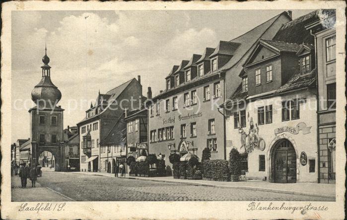 Saalfeld Saale Blankenburgerstr.