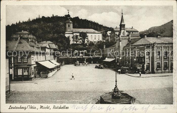 Leutenberg Thueringen Markt Ratskeller
