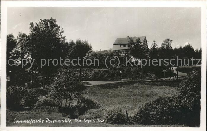 Triptis Gaststaette Posenmuehle