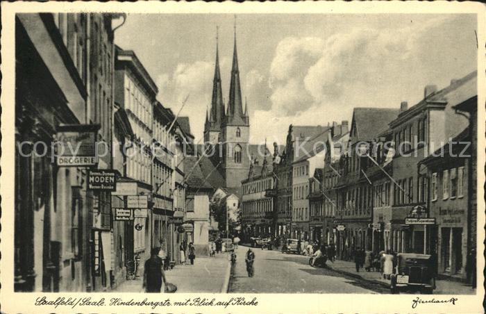 Saalfeld Saale Hindenburgstr. Kirche