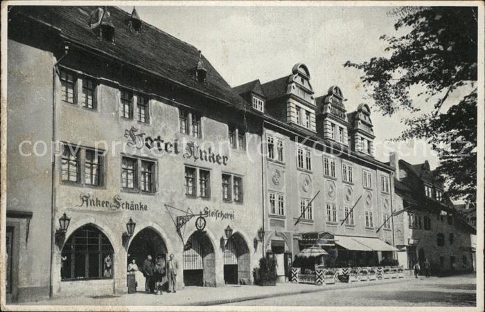 Saalfeld Saale Hotel Anker Güldne Gans