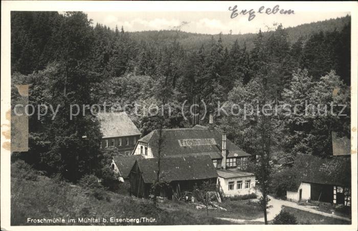 Eisenberg Thueringen Froschmühle Mühltal