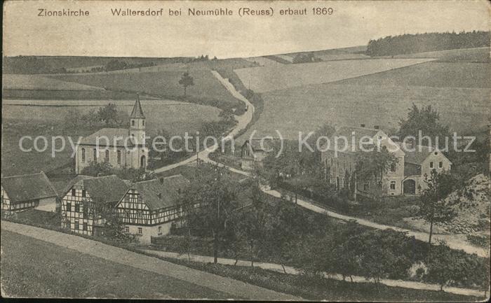 Waltersdorf Neumuehle Zionskirche 1869