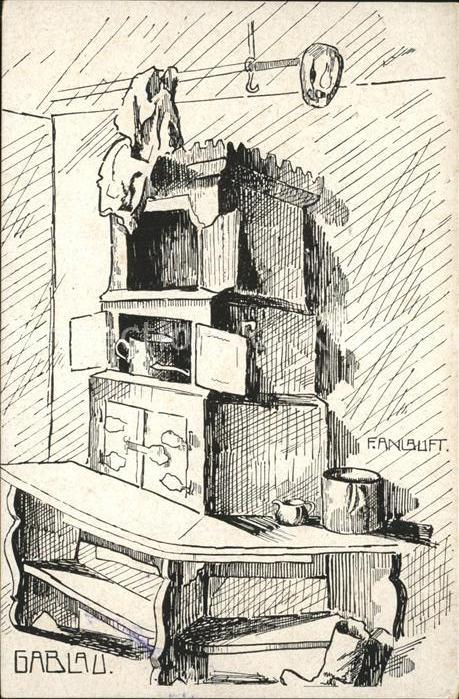 Vogtland Region Elsterburg Kuenstlerkarte F. Ansuft