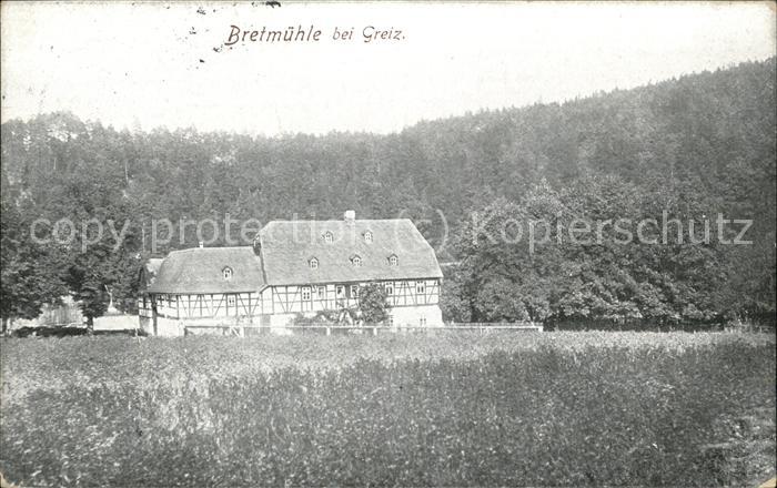 Greiz Thueringen Bretmühle