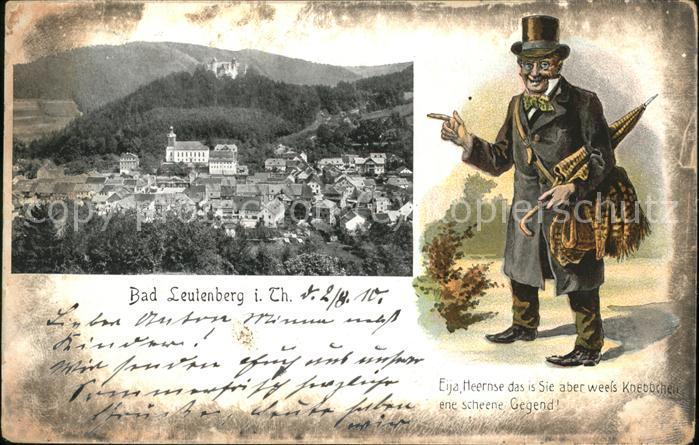 Bad Leutenberg Wanderer Stadt