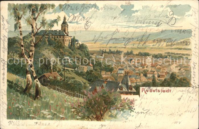 Rudolstadt Künstlerkarte