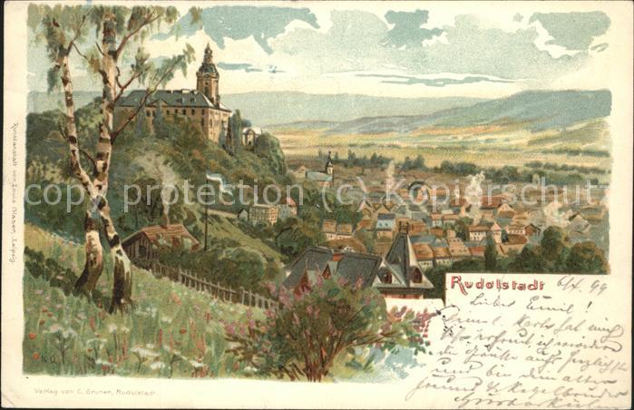 Rudolstadt Künstlerkarte