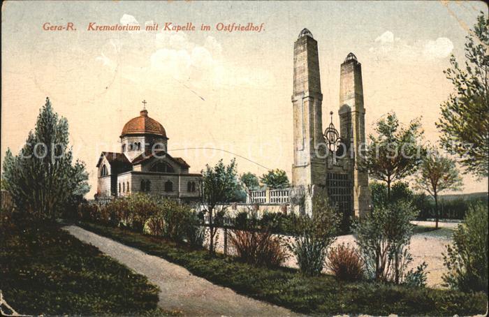 Gera Krematorium Kapelle Ostfriedhof