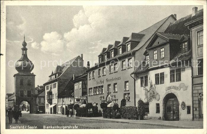 Saalfeld Saale Blaneknburgerstrasse