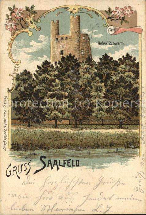 Saalfeld Saale Hoher Schwarm