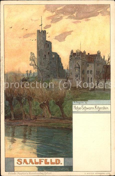 Saalfeld Saale Hoher Schwarm Kitzerstein