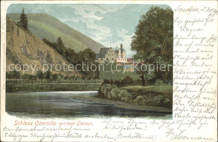 Saalfeld Saale Schloss Gleitsch