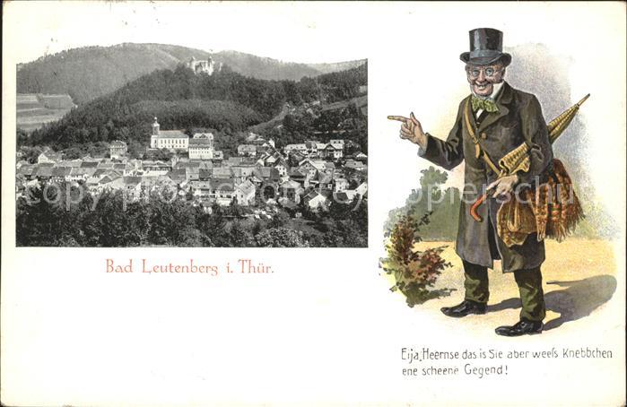 Bad Leutenberg Wanderer Zylinder Stadt