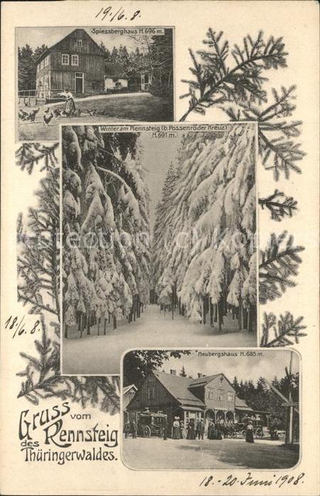 Rennsteig Speissberghaus Neuberghaus