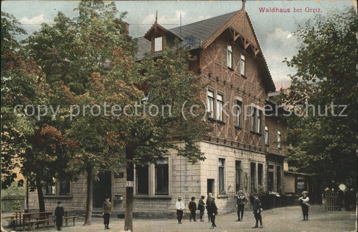 Greiz Thueringen Waldhaus