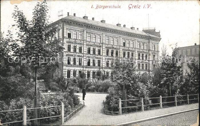 Greiz Thueringen Bürgerschule