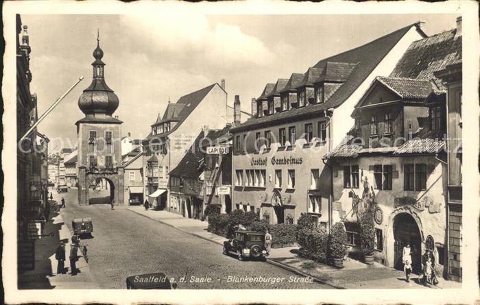 Saalfeld Saale Blankenburger Strasse