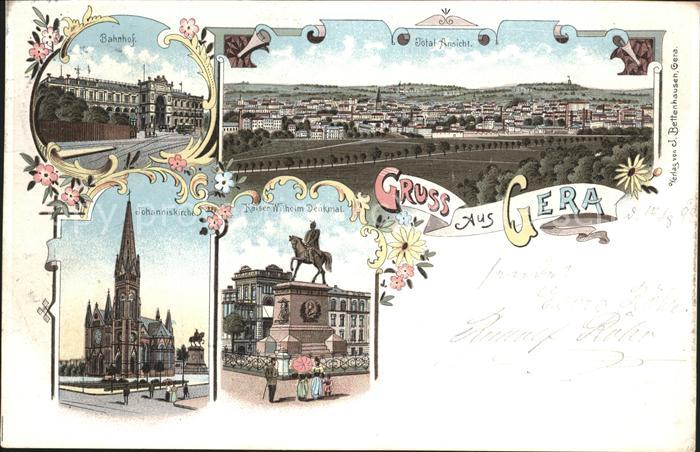 Gera Kaiser Wilhelm Denkmal