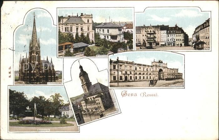 Gera Johanniskirche Bahnhof