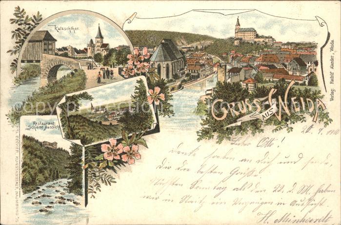 Weida Riesa Restaurant Schöne Aussicht Katzschthor