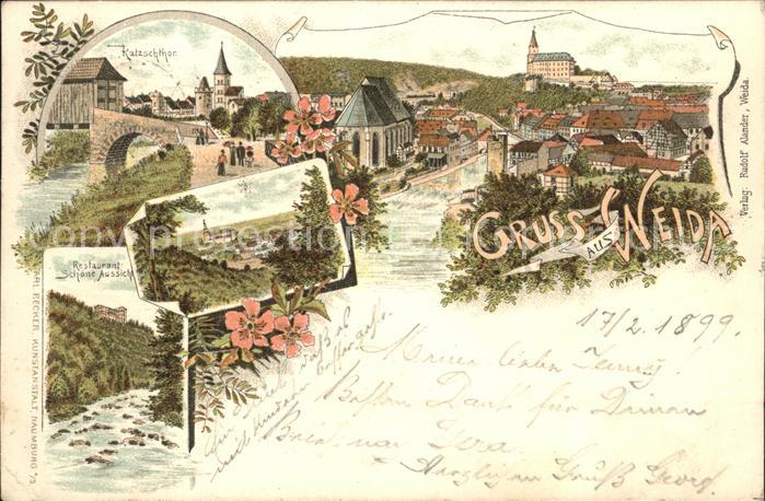 Weida Riesa Restaurant Schöne Aussicht Katzschthor