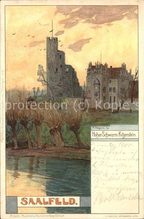 Saalfeld Saale Hoher Schwarm Kitzerstein