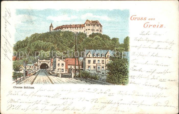Greiz Thueringen Oberes Schloss