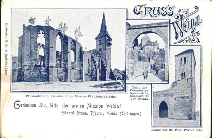 Weida Riesa Wiedenkirche Ruine St. Petri Pfarrkirch