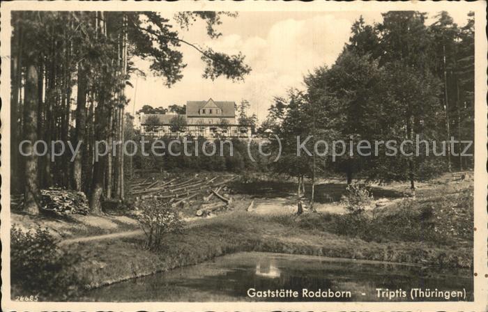 Triptis Gaststätte Rodaborn