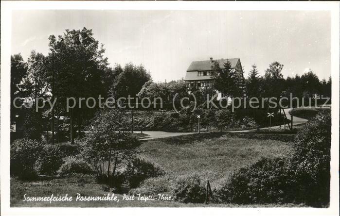 Triptis Gaststätte Posenmühle