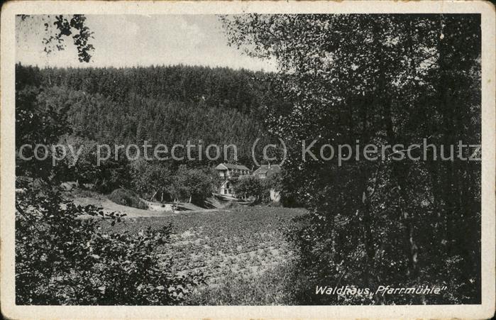 Muehltal Hessen Waldhaus Pfarrmuehle