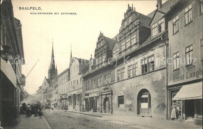 Saalfeld Saale Saalestrasse Apotheke