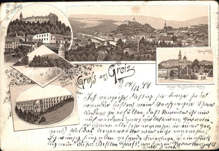 Greiz Thueringen Göltzschthalbrücke