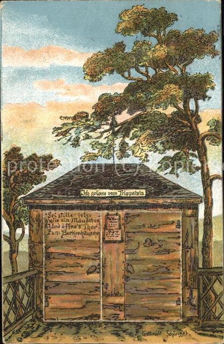 Schwarzburg Thueringer Wald Trippstein Gruss