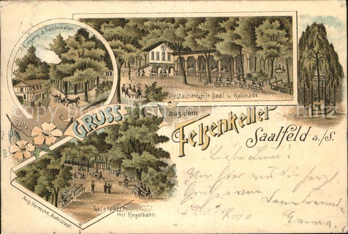 Saalfeld Saale Felsenkeller Restauration Kolnade