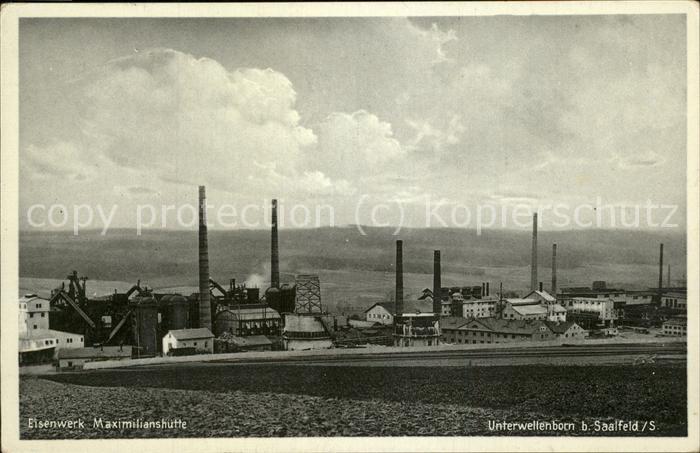 Unterwellenborn Eisenwerk Maximilianshütte